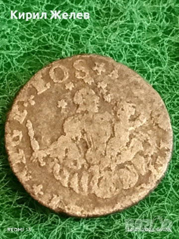 Сребърна монета 2 солди първа половина на 18-век Генод за КОЛЕКЦИЯ 52932, снимка 5 - Нумизматика и бонистика - 53092936