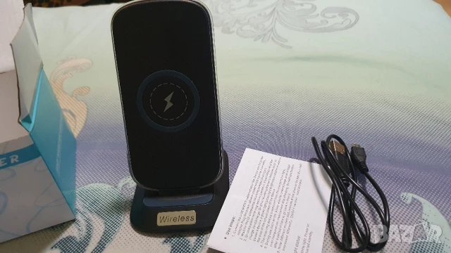 Безжично зарядно, снимка 6 - Безжични зарядни - 51076984