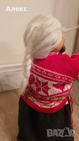 Bebe Paul Bonner, Норвегия–Коледна голяма баба с огромни вежди!1970г, снимка 5 - Колекции - 52311712