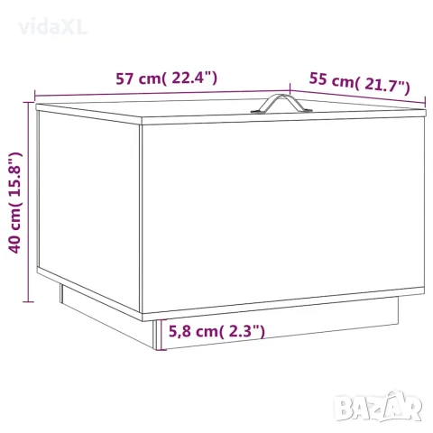vidaXL Кутии за съхранение с капаци 3 бр бели борова дървесина масив, снимка 10 - Кутии за съхранение - 56148969