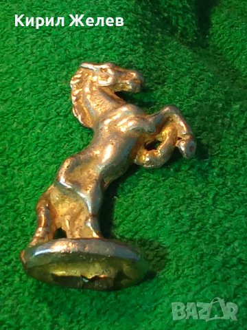 СТАРО БРОНЗОВО ПОСРЕБРЕНО КОНЧЕ БРОНЗОВА ФИГУРКА СТАТУЕТКА за КОЛЕКЦИЯ МАЛКА ПЛАСТИКА 21742, снимка 2 - Колекции - 32552556