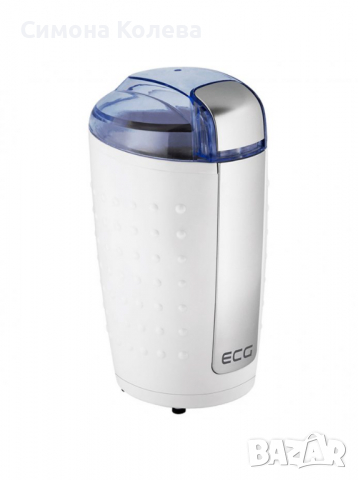 ✨Кафемелачка ECG KM 110, 200W, Бял/Сив, снимка 1