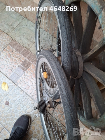 Продавам гуми с капли за велосипед 26", снимка 2 - Части за велосипеди - 52432813