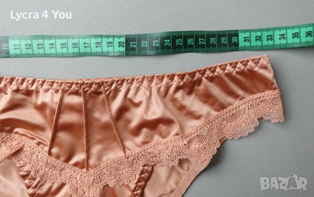 M дамски комплект от 5 цвята сатенени бикини, снимка 18 - Бельо - 50368116