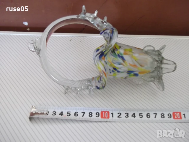 Кошница стъклена, снимка 2 - Колекции - 51359344