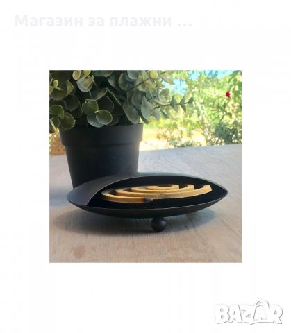 МЕТАЛНА ПОСТАВКА ЗА СПИРАЛИ ПРОТИВ КОМАРИ - код 1189394, снимка 2 - Други стоки за дома - 34131215