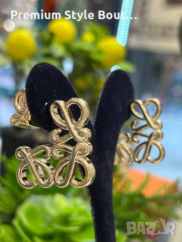 обеци от висококачествена стомана ysl saint laurent loewe Louis Vuitton Gucci , снимка 6 - Обеци - 53744737