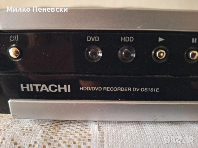 HITACHI HDD/DVD RECORDER. DV-DS 160E., снимка 11 - Декове - 53716642