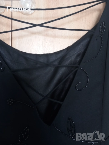 Дамска официална дълга рокля размер 40, снимка 8 - Рокли - 51707343