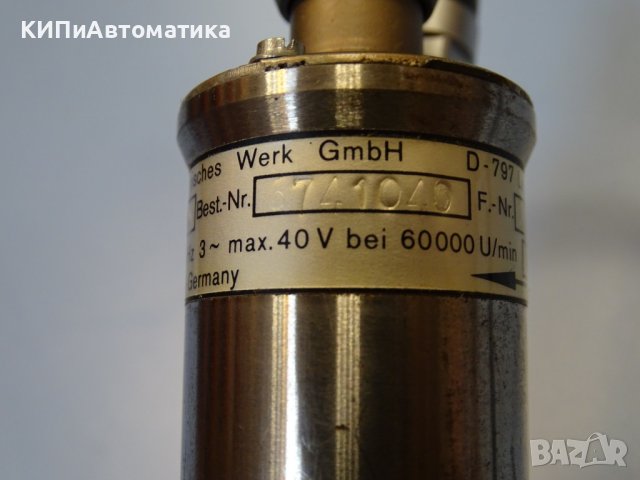 Мотор-шпиндел EWL 4025 HF Motor spindle 60000 u min, снимка 7 - Резервни части за машини - 41728970