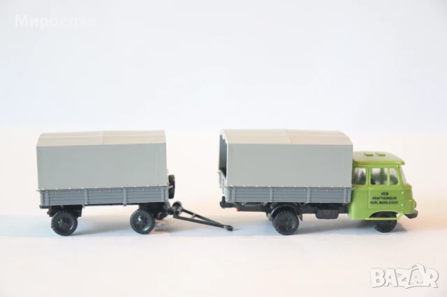 SPM H0 1/87 ROBUR GDR РОБУР КАМИОН КОЛИЧКА, снимка 5 - Колекции - 50567047