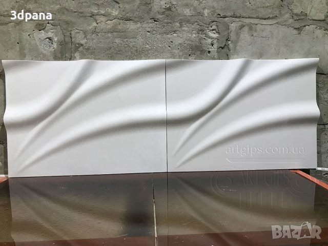 3Д ПАНЕЛИ от гипс, декоративни облицовки за стени / пана №0038, снимка 4 - Облицовки - 39795204