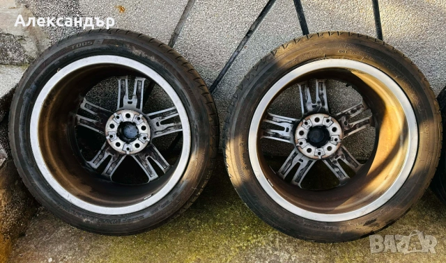 Оригинални джанти BMW 17 цола style 550М 5х112 F45 F46 F40 F44 Mini, снимка 6 - Гуми и джанти - 53679415