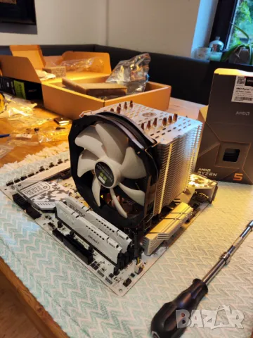 Охлаждане за процесор Thermalright HR-02 MACHO REV.A с тих вентилатор , снимка 3 - Други - 47317377