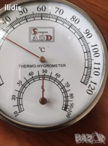Термометър с влагомер за сауна., снимка 3 - Обзавеждане за заведение - 44731465