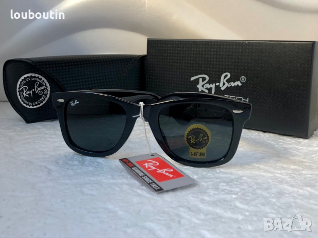 Ray-Ban RB2140 Wayfarer Рей Бан мъжки слънчеви очила унисекс, снимка 6 - Слънчеви и диоптрични очила - 36313740