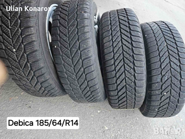 Гуми с джанти Debica 185/65/R14/джанти-болтовото разстояние 5x139.7 мм, снимка 2 - Гуми и джанти - 53835185