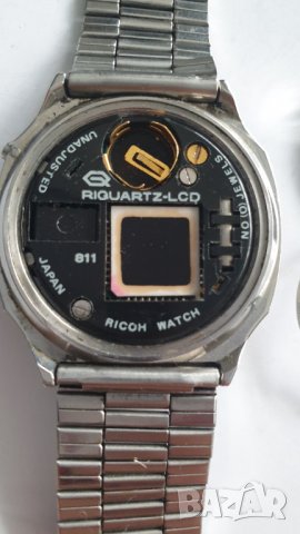 Стар електронен часовник RICOH - 811011 AA, снимка 3 - Антикварни и старинни предмети - 42015316
