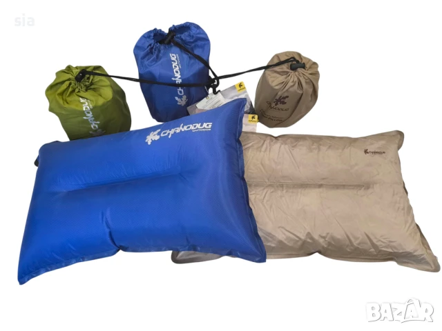 Надуваема възглавница за палатка