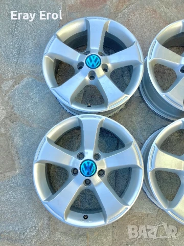 16 джанти 5x112 VW Golf Mk5 MK6 Mk7 Beetle Passat Caddy Touran Sharan Jetta 5х112 Оригинал, снимка 5 - Гуми и джанти - 51332695