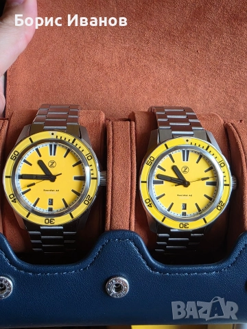 Zelos Swordfish 42mm SS Ember Orange, снимка 3 - Мъжки - 52571906