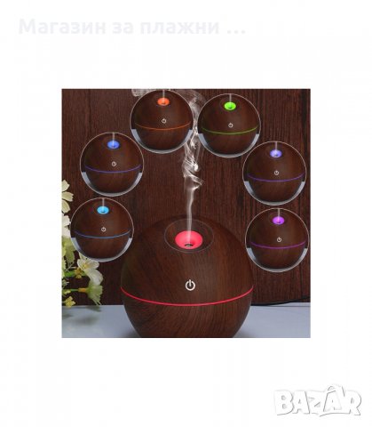 ДИФУЗЕР, ОВЛАЖНИТЕЛ ЗА ВЪЗДУХ С АРОМАТЕРАПИЯ 300МЛ. - код 2471, снимка 3 - Овлажнители и пречистватели за въздух - 34201749