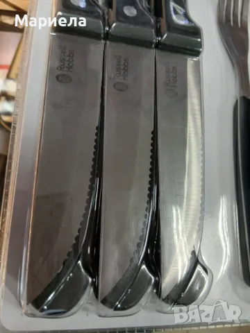 Прибори за стек russel hobbs 12части, снимка 7 - Прибори за хранене, готвене и сервиране - 50066037