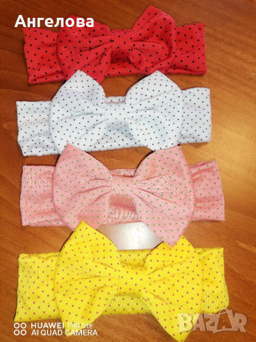Лента за глава с голяма панделка , снимка 4 - Аксесоари за коса - 33009430