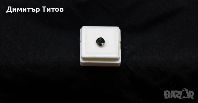 Натурален 1.32кт синьо-зелен Сапфир с IF чистота, снимка 8 - Колиета, медальони, синджири - 53738123