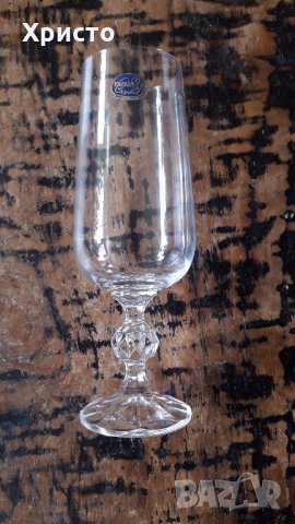Чешки кристал чаши за бира Bohemia crystal луксозни, снимка 7 - Чаши - 34661024