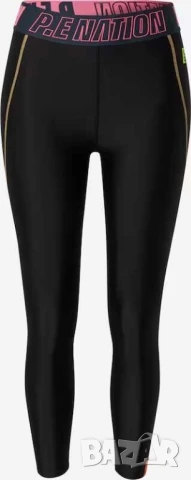 Дамски спортен клин с висока талия P.E. Nation, 7/8 дължина, Черен, XL