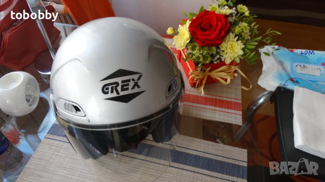 Каска, Мото шлем Grex, made in Italy, снимка 2 - Аксесоари и консумативи - 42052831