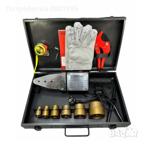 Лепачка в метален куфар 2500W, снимка 2 - Други инструменти - 53475566