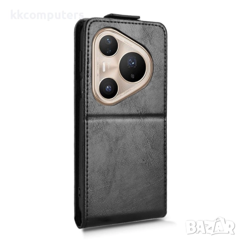 Huawei Pura 80 Pro / Pura 80 Pro+ Vertical Flip3 / Card Holder Кожен калъф и Протектор, снимка 8 - Резервни части за телефони - 51797170