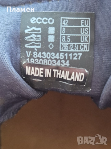 маратонки ECCO Gore-Tex 42 номер, снимка 4 - Маратонки - 50351920