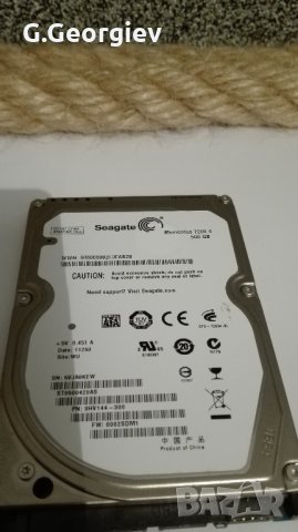 Хард диск Seagate 500 GB, снимка 2 - Твърди дискове - 41858386