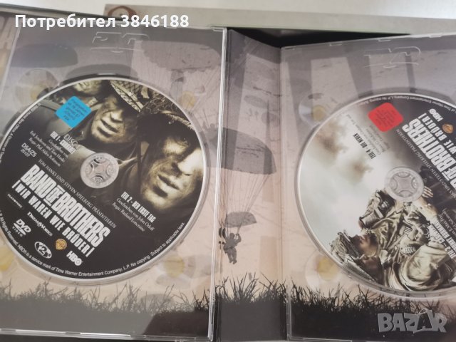 Band of Brothers (DVD, 2002, 6-Disc Set) in Metal Box, снимка 5 - DVD филми - 42345198