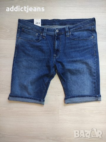 Мъжки къси дънки Pepe Jeans размер 40, снимка 2 - Къси панталони - 41619576