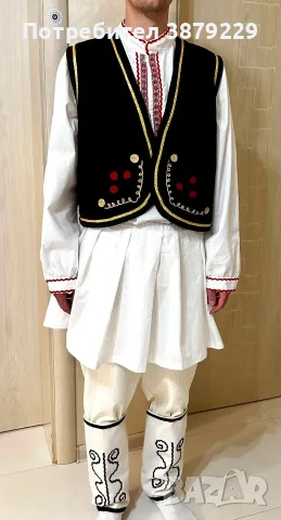 Пиринска мъжка носия, снимка 4 - Костюми - 56315070