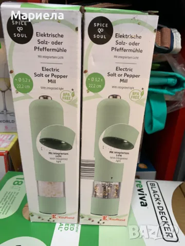 Електрическа Мелничка за Сол и Пипер, снимка 2 - Други - 49841236