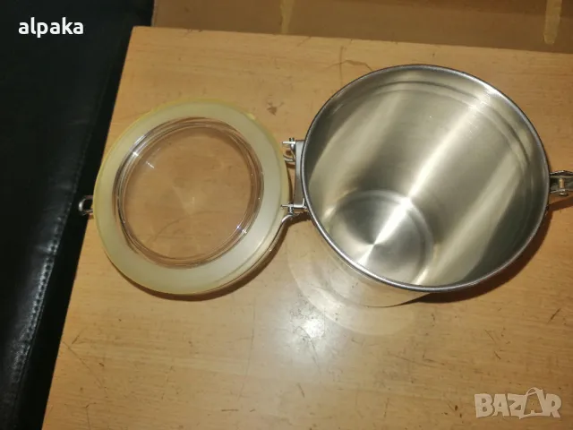 Продавам съд за съхранение-- алпака височина 20 см /13см, снимка 3 - Други - 49276611