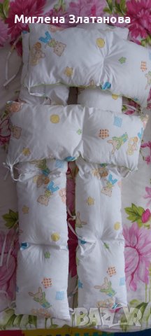 Комплект за кошара 70/140 с обиколници + подарък, снимка 3 - Спално бельо и завивки - 39373060