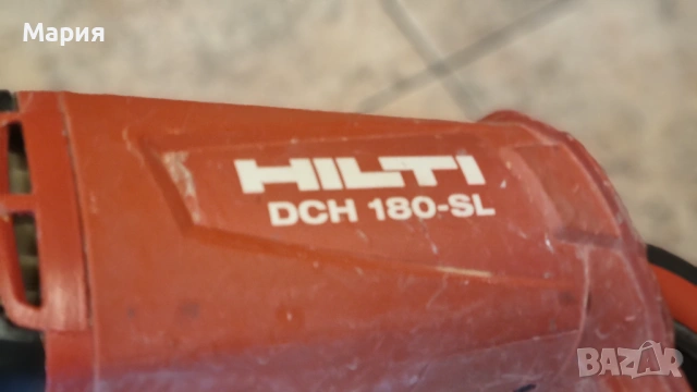 Машина за изрязване на канали HILTI DCH 180-SL, снимка 7 - Други инструменти - 53112613