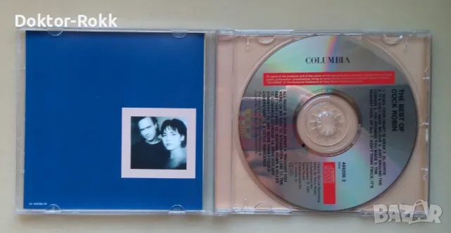 Cock Robin – The Best Of Cock Robin 1991 CD, снимка 3 - CD дискове - 50059428