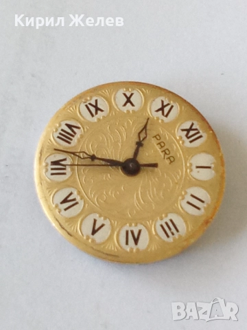 Механизъм с циферблат от стар ръчен часовник 52082, снимка 2 - Мъжки - 52262450
