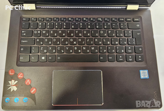 Lenovo Yoga intel core i3 6006U | 8GB RAM | 128GB SSD | 14 inch | 510-14ISK | 6 месеца гаранция, снимка 2 - Лаптопи за дома - 44932601