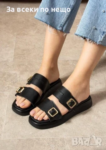 Дамски Чехли - Налични Различни Цветове Код E604, снимка 4 - Чехли - 50957599