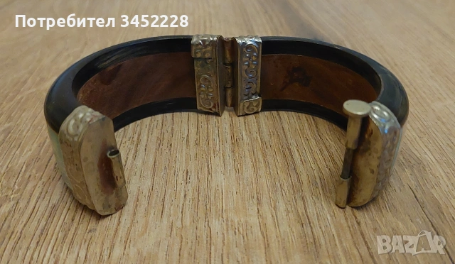 гривна от кост и дърво за ценители , снимка 6 - Гривни - 53193796