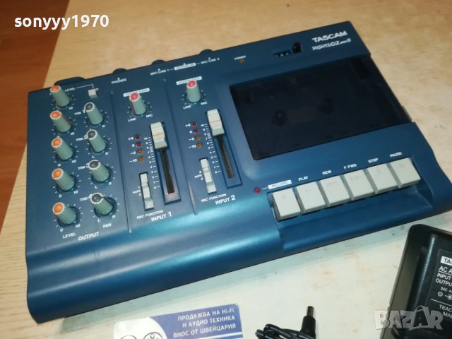 ЗАЯВЕНО-tascam 02mkII MINI STUDIO PORTA-внос swiss 0807231937