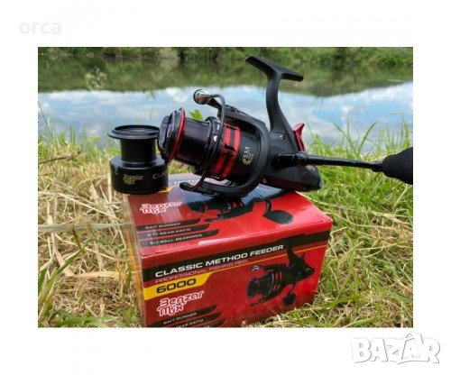 Байтрънър макара BENZAR Method Feeder Runner 6000 – два аванса и метална шпула, снимка 5 - Макари - 40109389